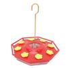 8 Yellow Flower   Feeder Plastic   Feeder with Copper Hook for Outdoors Hanging