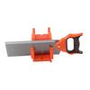 12 Inch ABS Plastic Multiple Angle Clamping Mitre Box with 14 Inch Back Saw