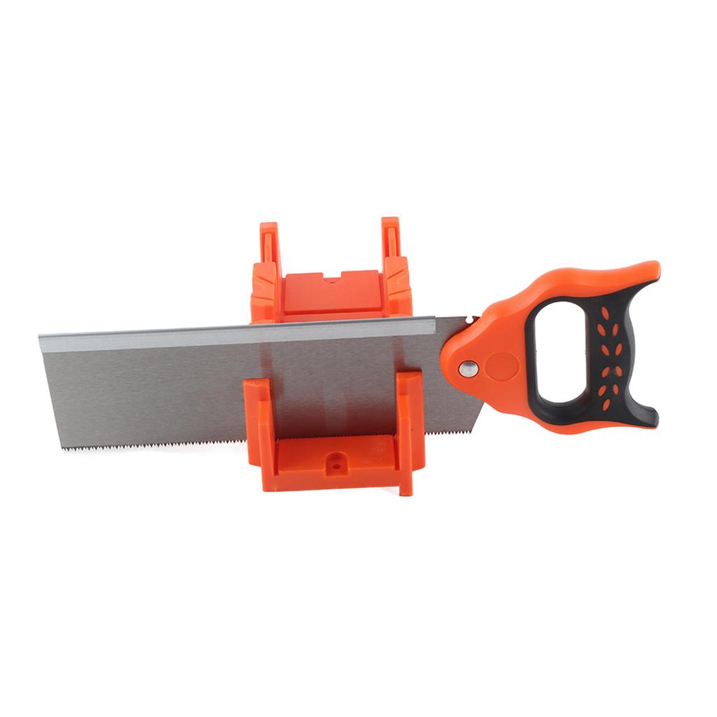 12 Inch ABS Plastic Multiple Angle Clamping Mitre Box with 14 Inch Back Saw