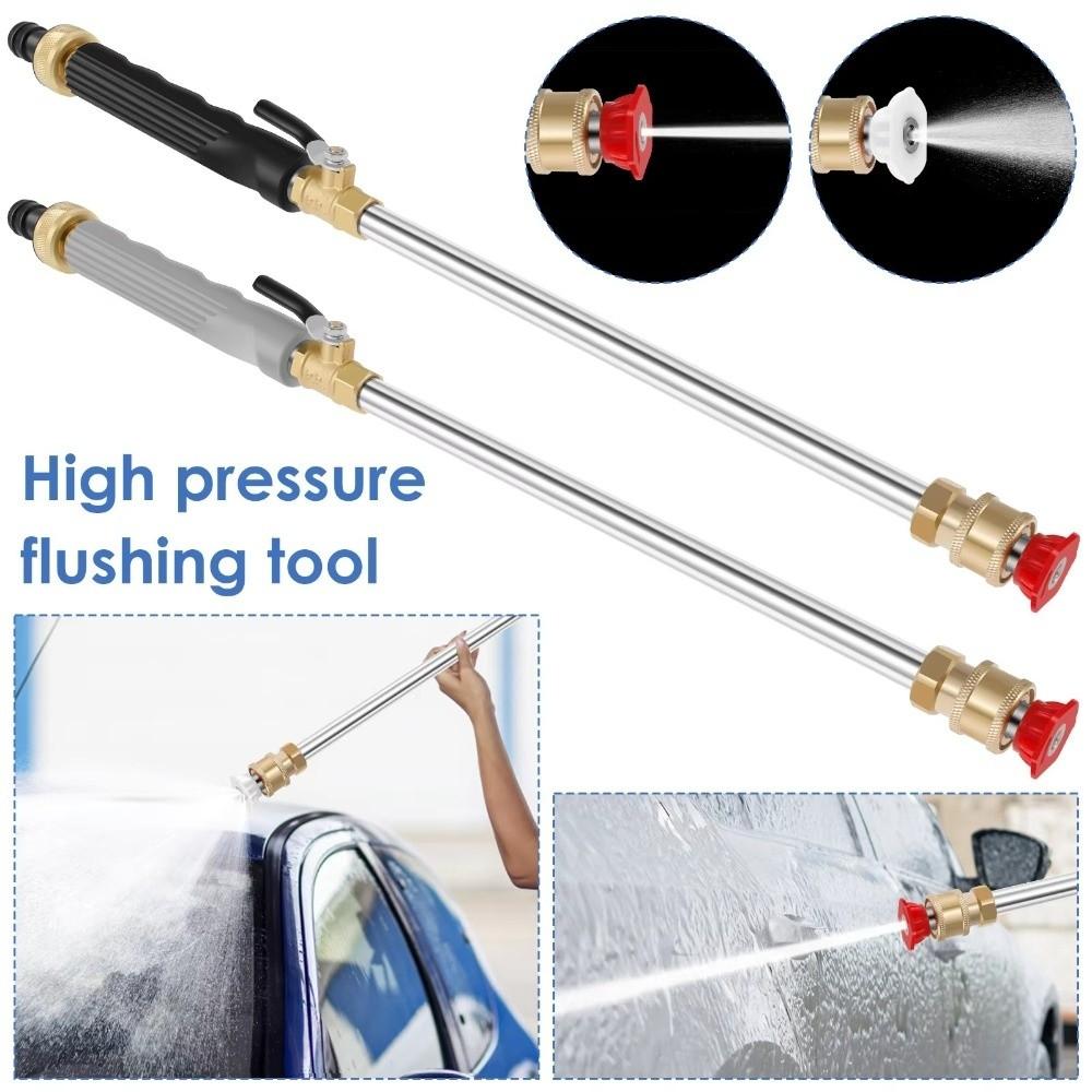 High Pressure Pressure Washer Wand Copper Nozzle Water Spray Lance Sprayer Washer Car Washing