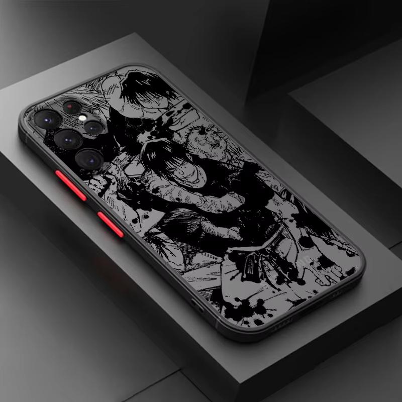 

Аниме Jujutsu Kaisen Тодзи Чехол для телефона для iPhone 11 12 13 14 15 16 Pro Max XR X XS Mini 8 7 Plus SE Мобильный чехол Fundas Ударопрочный iPhone 16