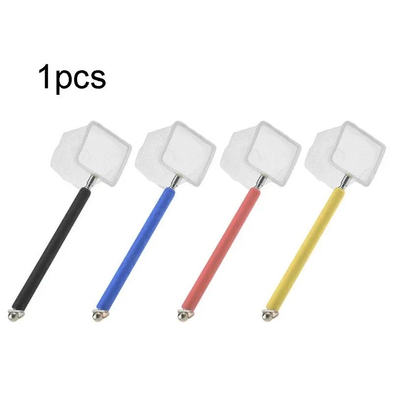 

13-47 см Гибкий аквариумный сачок для ловли рыбы Рыболовная сеть Выдвижной 3D совок для рыбы Длинная ручка Инструмент для чистки Ловля рыболовной сетью Новый