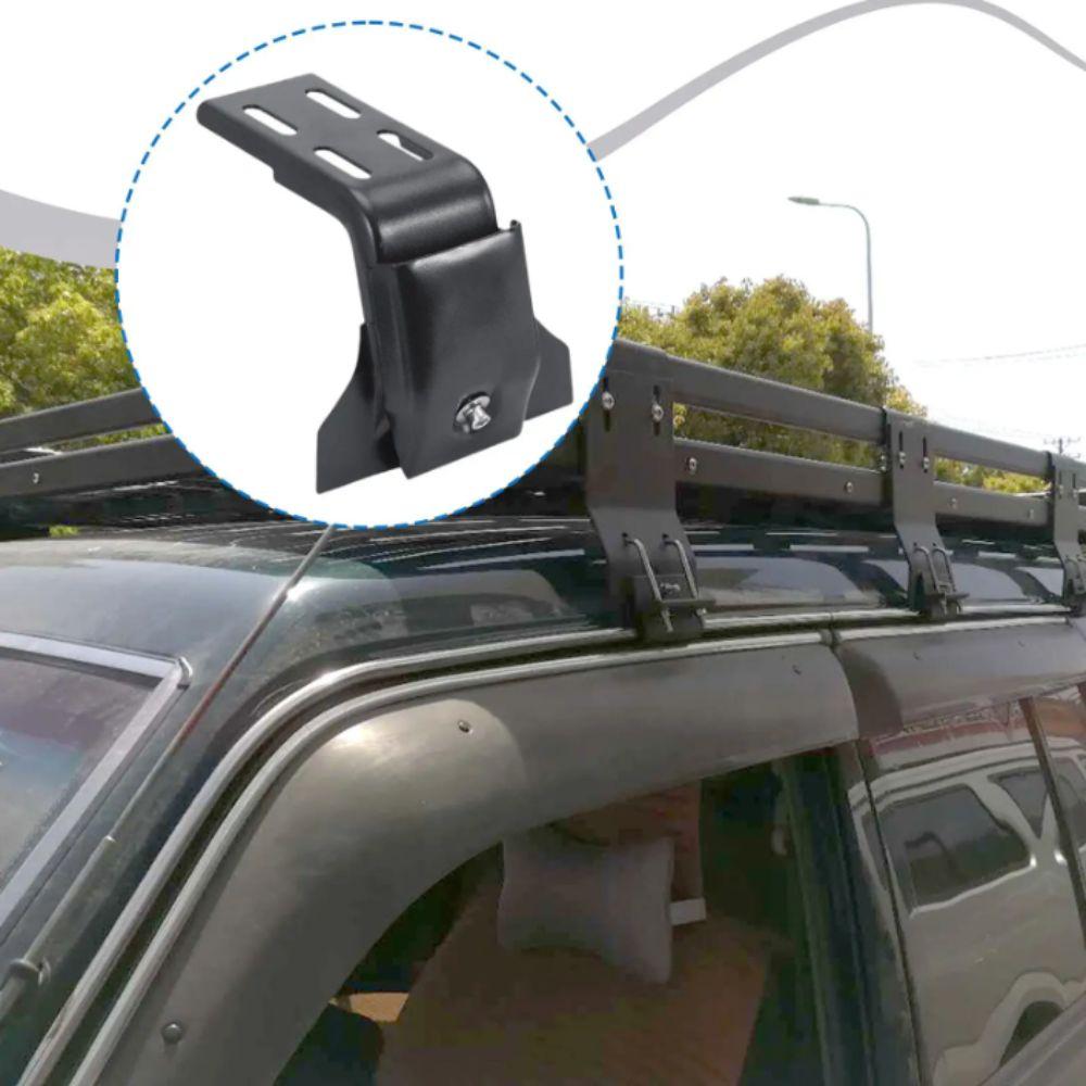 Adjustable Steel Roof Rack Mounting Bracket Rain Trough Luggage Rack Clamp  Roof Platform