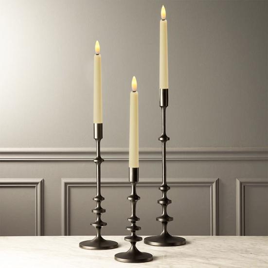 12Pcs Floating LED Candles with Wand Remote Control Flameless Flickering Lights Fairy Tale Candle Lights for Halloween Christmas Wedding Decor