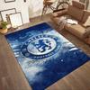 Love Chelsea Football Club Logo Square Rugs Are a Great Choice for Living Rooms, Bedrooms, Home Décor, and As Gifts.