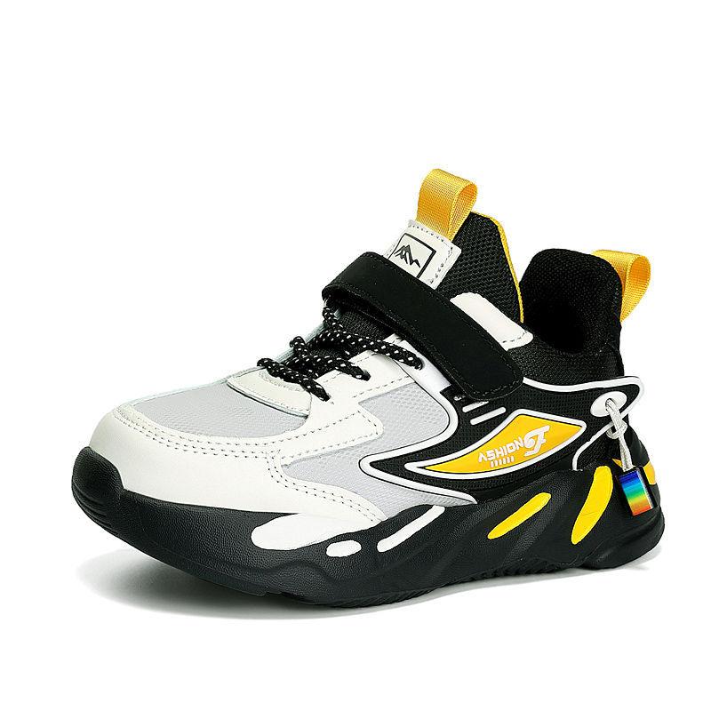 Boys shoes summer single mesh breathable middle school and older children primary school students sports shoes boys mesh casual shoes running shoes