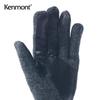Kenmont Women's Knitted Leather Warm Gloves
