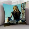 Singer Avril Lavigne Game For Cartoon Print Peripheral Pillow Case Cushion Cover Home Decor Birthday Gift Pillowcover