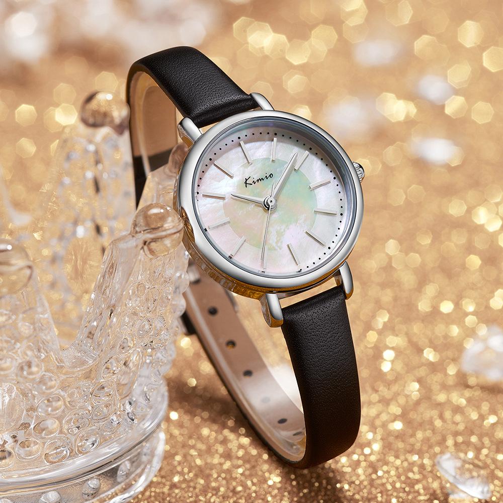 Damenuhr Neuer Stil Schlichte Mode Wasserdicht Student Lässig Atmosphärischer Trend Ins Damenuhr