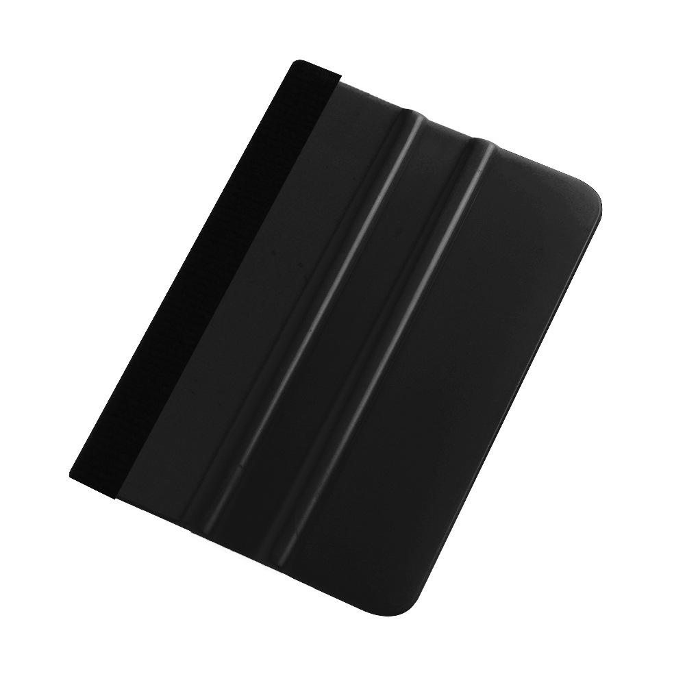 Plastic Car Film Application Squeegee 10x7 cm - Perfect for Car Wash, Seam Filling, and Advertising.