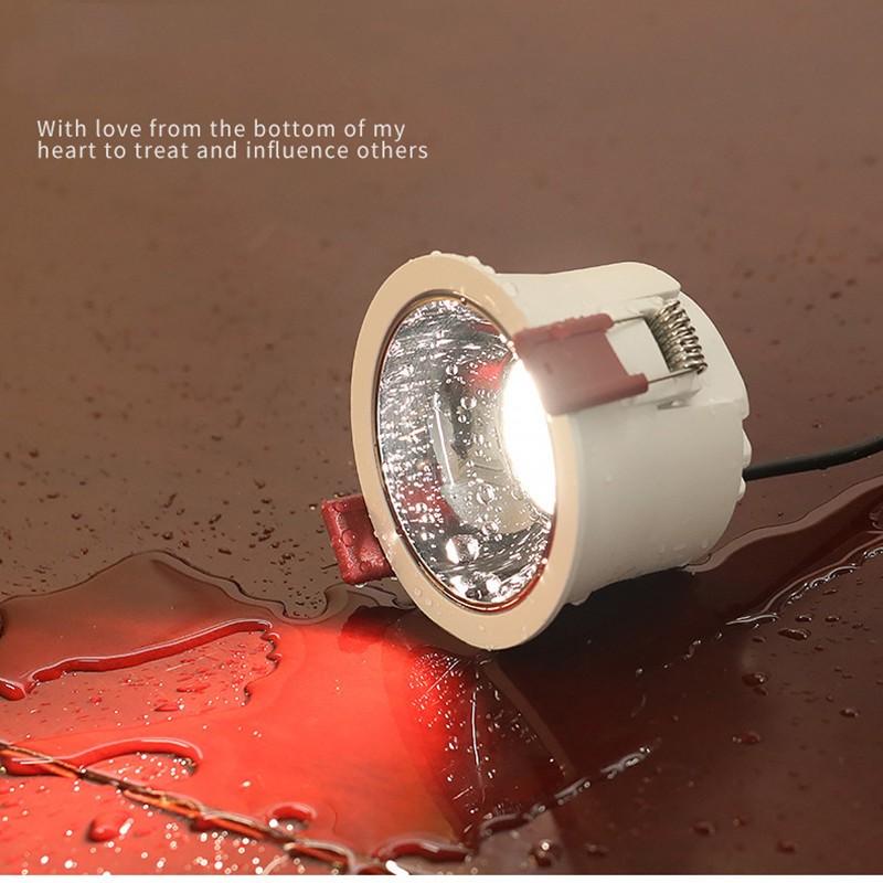 IP65 Waterproof LED Downlight 7W12W15W/18W24W30W LED Ceiling Light Indoor Outdoor Lighting for Bath Room/Balcony AC110V/220V