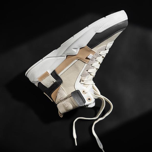 High Top Board Shoes for Men's Winter 2023 New  Men's Breathable Casual Versatile Plush Cotton Shoe Transport Trendy Shoes