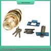 Universal Spherical Indoor Door Lock for Bedroom/Bathroom with Key