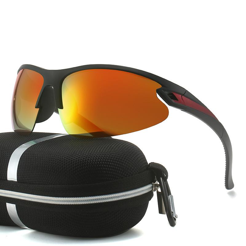 New Style Outdoor Wild Riding Outing Sports Sunglasses Avant Garde Fashion Trend Colorful Sunglasses Glasses