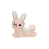 Matt Rabbit Key Ring (Baby Pink)