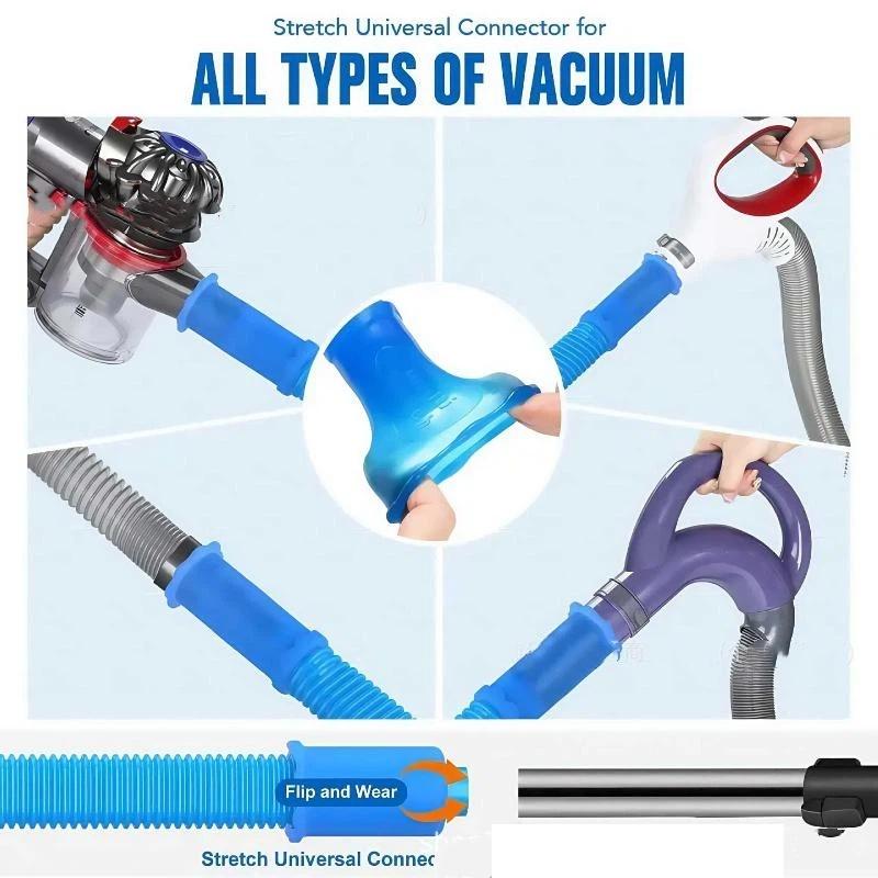 Dryer Vent Cleaner Hose Universal Fit Flexible Vacuum Attachment for Cloth Dryer Lint Removal Home Deep Cleaning