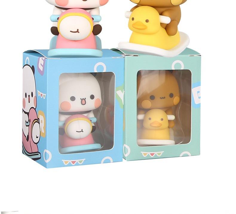 Genuine Bubu Desktop Doll: Cute Anime Figurine & Car Ornament Trendy Toy