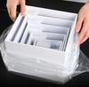 7x Acrylic Cube Display Box Riser 5 Sided for Collection Cosmetics Catering