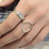 HARANG HR 11R_Round Silver Ring