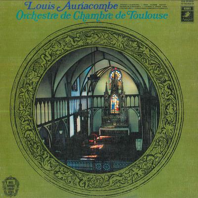 LP Record LUIS AURIACOMBEORCHESTRE DE CHAMBR  Orchestre De Chambre De Toulouse AA8386 ANGEL Japan Classical Used