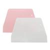 2 Colors Scraper Convenient Practical Hanging Hole Design Plastic Dough Scraper Cake Cream Scraper Baking Utensils Slicing