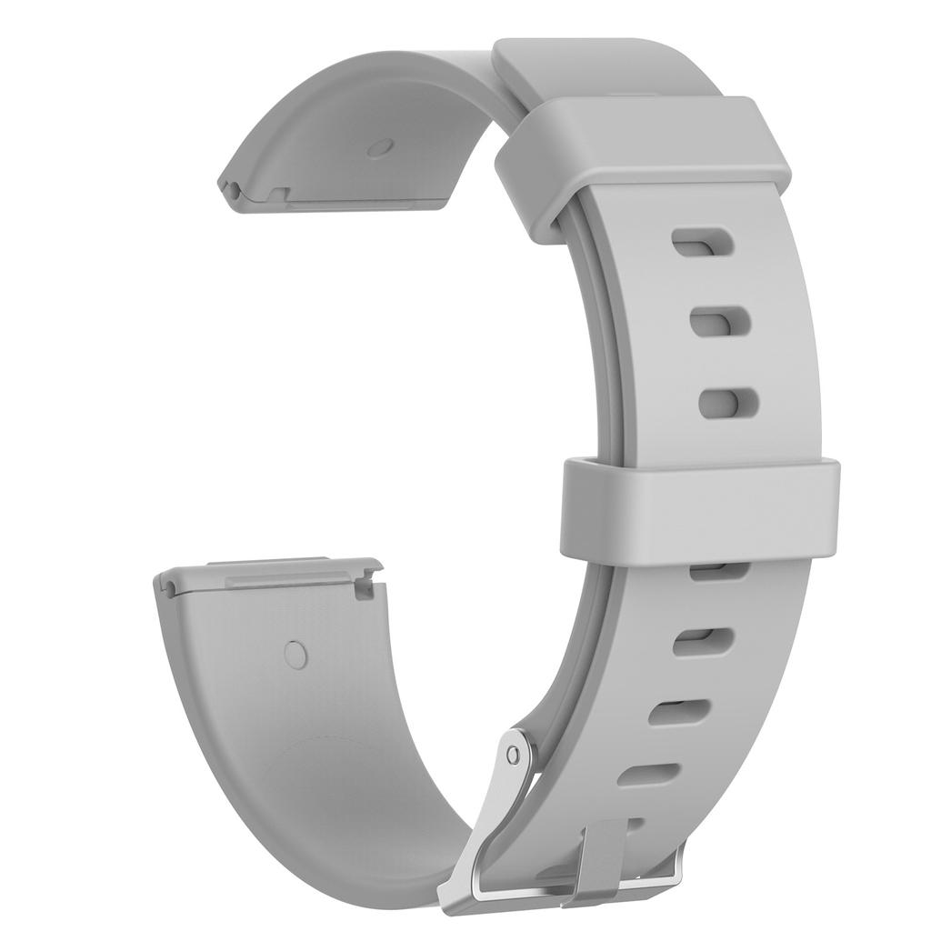 For Fitbit Versa TPE Watch Band Adjustable Sports Replacement Strap