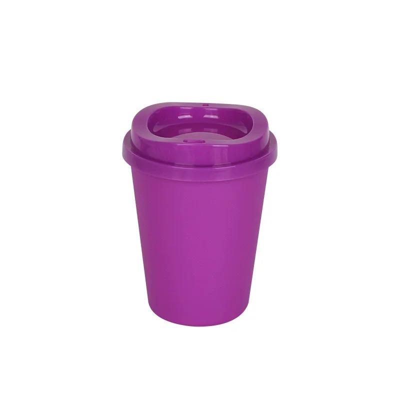 12OZ Color Reusable Plastic Straw Cup Large Capacity Leakproof Travel Tumbler for Coffee Smoothie Home Birthday Party Takeaway