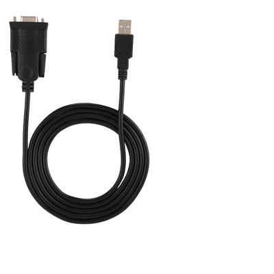 USB 2.0 zu RS232 Serieller Port Kabelkonverter DB9 Universeller Weiblicher Anschlusskabel 1,5M