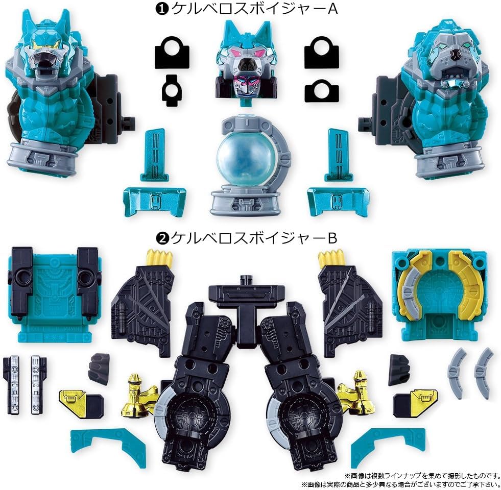 Minipla Kyutama Combination Series 05 Cerberus, All 6 Types, Candy Toys