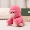 Simulation Gorilla Plush Toy Zoo Doll Doll Gift Child Throw Pillow Birthday Gift