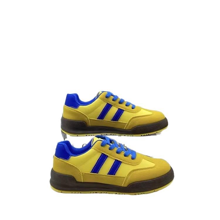 2025 Spring Couple Platform Versatile Sports Casual Board Shoes Spring Casual Shoes Color Matching Soft Baseplate Shoes