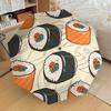 1pc Sushi Rolls Automatic Open/Close Umbrella, Formal Events - Ideal Gift for Family or Friends, Outdoor Accessory yy251211164