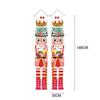 Nutcracker King Series New Christmas Couplets New Year's Party Soldiers Porch Atmosphere Decoration Door Curtains Flag Hangers
