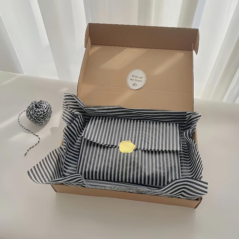 Wrapping Tissue Paper - Semi-Transparent Thin Paper for Christmas Decor, Bouquet Supplies, Gift Wrapping, Floral Arrangements
