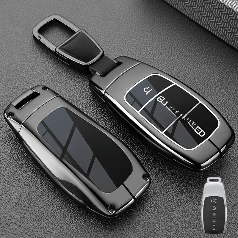 Car Key Case Cover Shell for Mercedes Benz C E S Class GLC W206 W223 W214 E300 C260 C300 S450 S500 S400 Fob Accessories