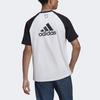 adidas Manchester United Lässiges Sport Rundhals Colorblock Kurzarm T-Shirt Herren Tops Weiß H64070