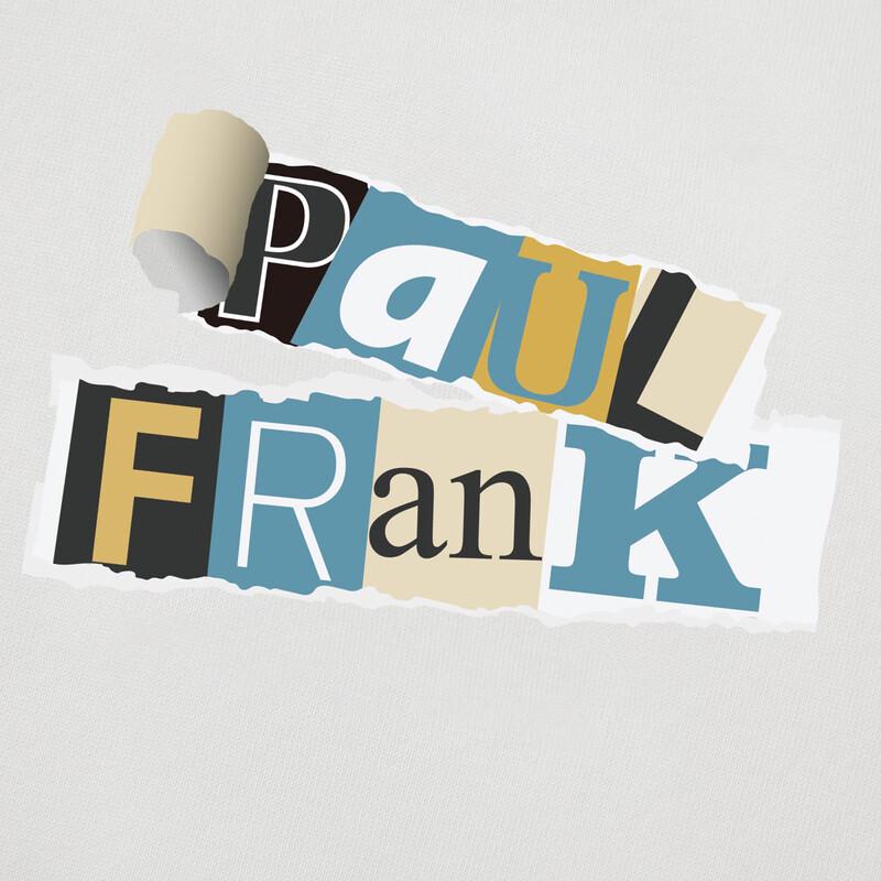 Paul Frank American Retro Heavyweight Loose Couple Hooded Sweatshirt