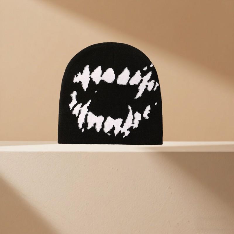 Funny Versatile Knit Beanie Men Women Hip Hop Street Style All
