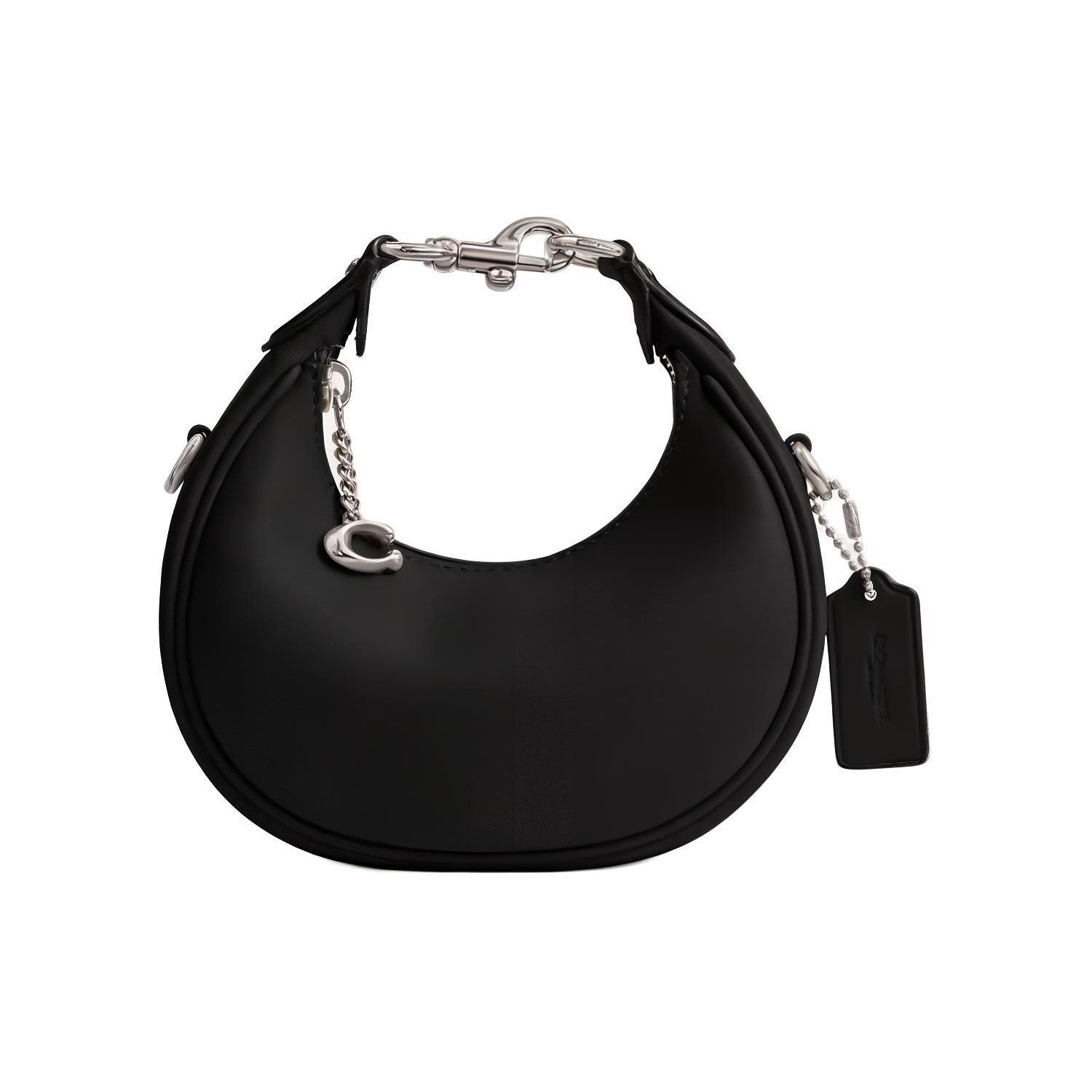 

Coach Jonie 15 Top Zip Closure Leather Mini Shoulder Crossbody Bag Women bags Black CR508-LHBLK