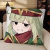 Anime AAraga Kiwi Pillow Case Fashion Square Pillowcase Bedroom Sofa Room Ins Decoration Leisure