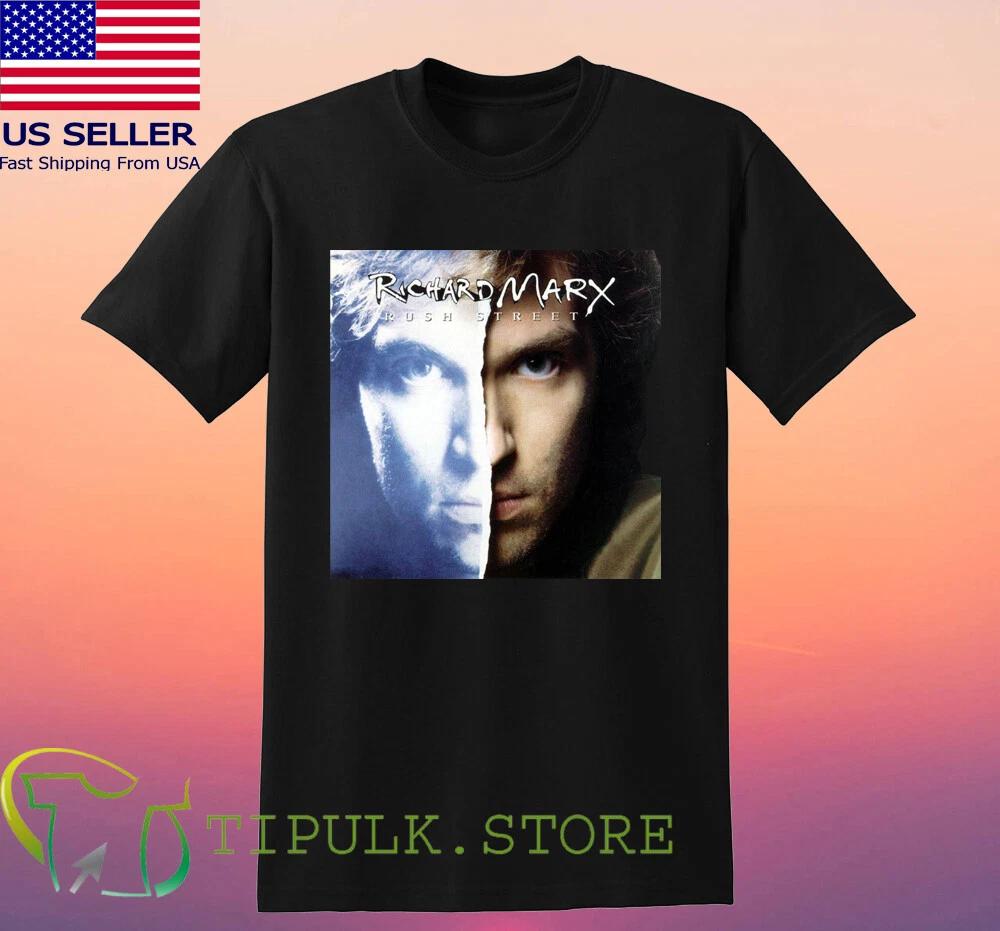 Richard Marx 80s 90s Men s Black Size S-5XL 3XL
