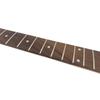 Vetimobato Maple Electric Guitar Neck 22 Frets 27 Inch Unfinished Replacement Part Maple Rosewood Fretboard Bolt-On Dot Inlay