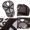 Hollow Out Back Ponytail Hats Breathable Mesh Visor Hat Mesh Baseball Caps  for Women and Men