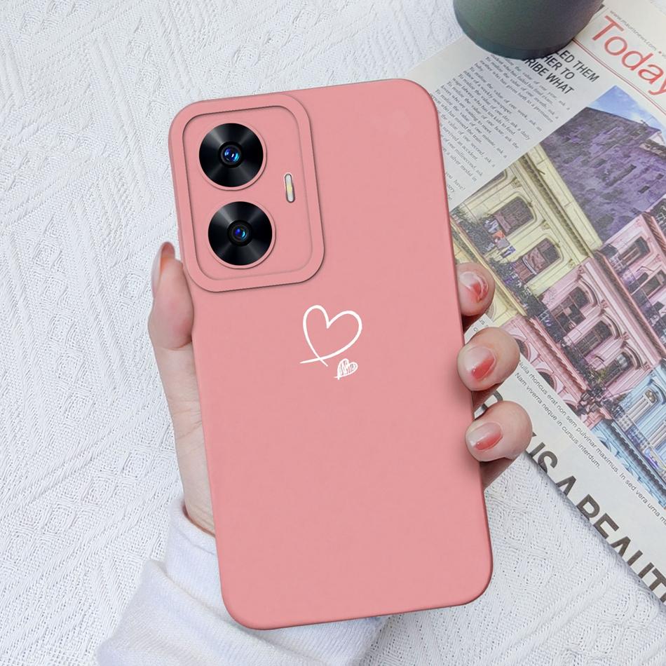 

For OPPO Realme C55 C35 C33 C31 Phone Case Upgrade Camera Protection Liquid Silicone Bumper Cover For Realme C 55 35 33 31 Shell C35 India-Thailand