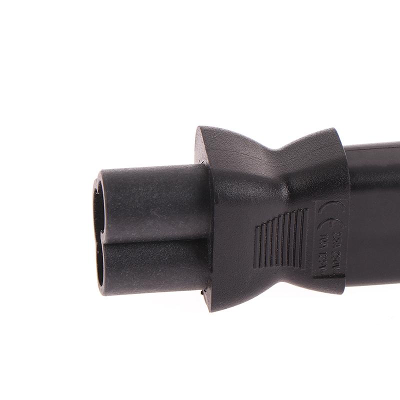 1pc Socket Ac Adapter Power Iec320 3pin C13 Female To C6 Male Plug Ac Power Adapter Electrical Socket Converter