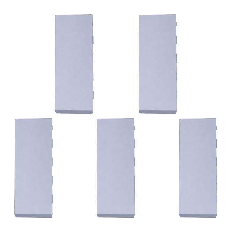 5pcs Hard Disc Drive Protective Cover HDD Bay Cover for Console Gaming Accessory Shockproof Shell Easy Installation белый