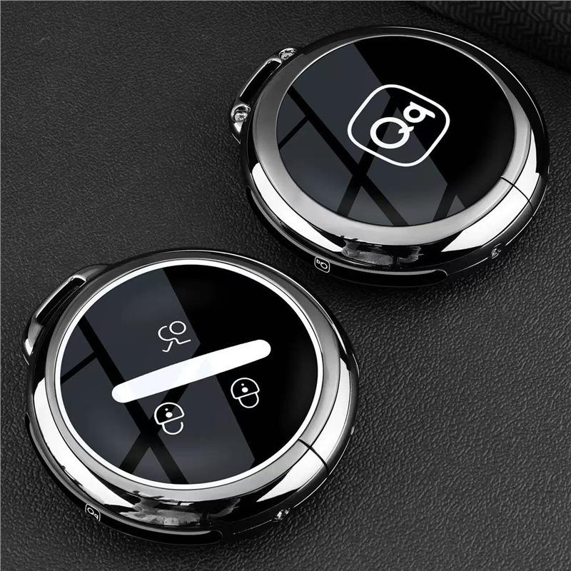 2026 Chery Ice Cream Key Case for New Energy QQ & Model 3 EV Key Fob Shell