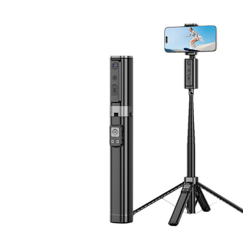 Smart Bluetooth Selfie Stick CL18 with Integrated Gimbal & Face Tracking for Live Streaming
