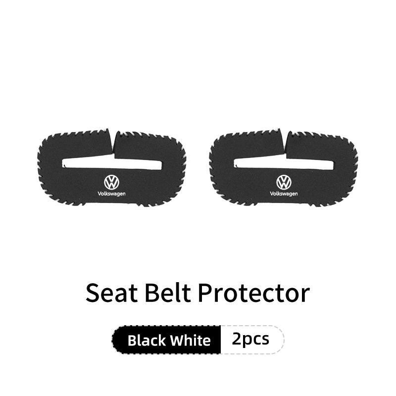 Universal Car Seat Belt Buckle Cover Protector Safety Belt Anti-scratch Cover For VW Scirocco Jetta Beetle Golf Passat Polo wsdm9