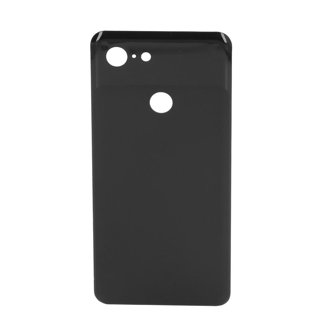 Replacement Back Glass Cover Black with Pre Installed Tape Repairing Tool Phone Rear Glass Door Cove